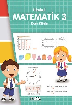 3. Sınıf Matematik Ders Kitabı (Tuna Yayınları) Kapağı